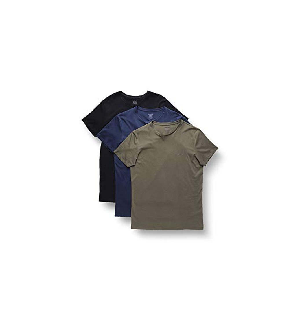 Social Diesel UMTEE-JAKETHREEPACK, Camiseta para Hombre, Multicolor