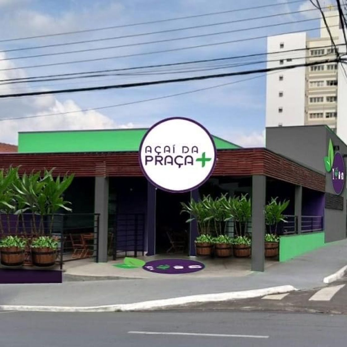 Lugar Açaí da Praça Mais