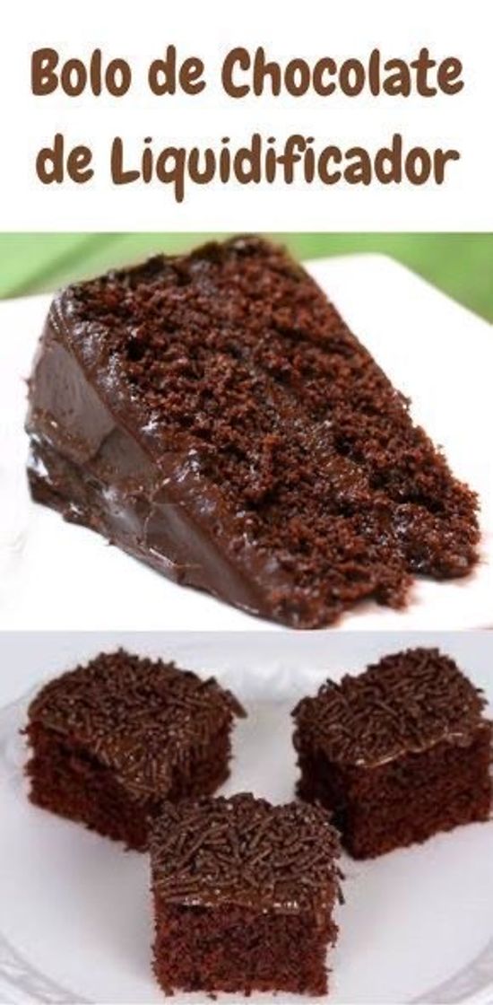 Social Bolo de liquidificador facil 