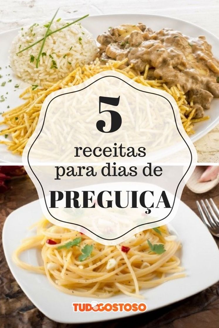 Social Receitas para dia de preguiça 