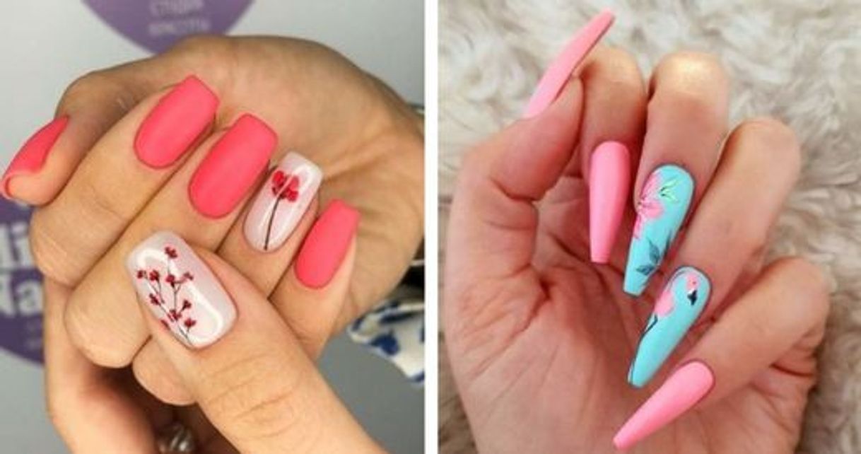 Moda Uñas acrílicas decoradas: 12 ideas - Ellas Hablan