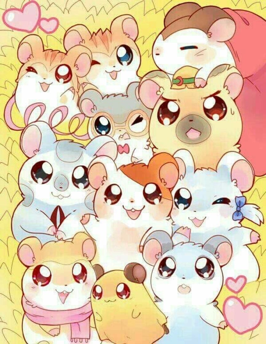 Serie Hamtaro: pequeños hámsteres, grandes aventuras