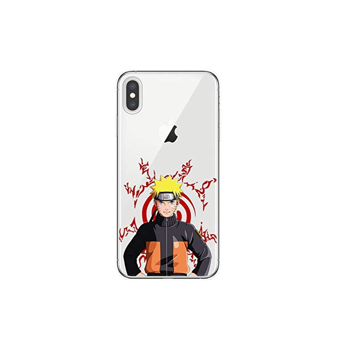 Producto lucky air Relief Anime Naruto Soft TPU Cartoon Funda iPhone Phone Case