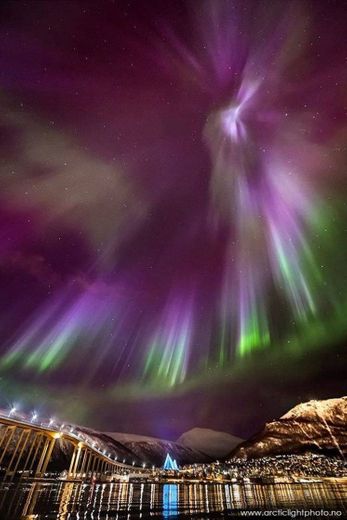 Aurora Boreal, Tromsø, Noruega.