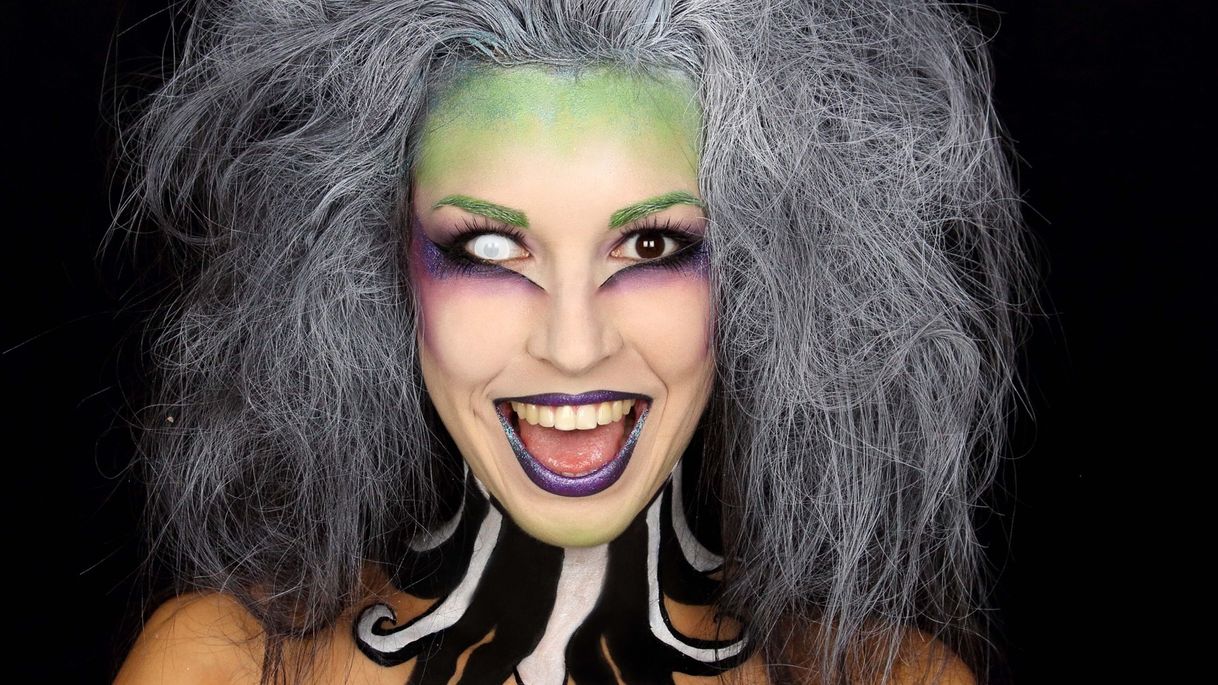 Fashion Tutorial maquillaje Beetlejuice