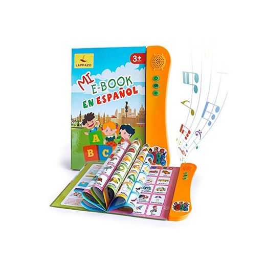 Libro Electrónico de Sonido en Español Juguetes de Aprendizaje para Bebés Niños