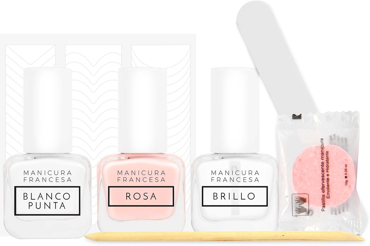 Moda Esmaltes de uñas, Manicura francesa