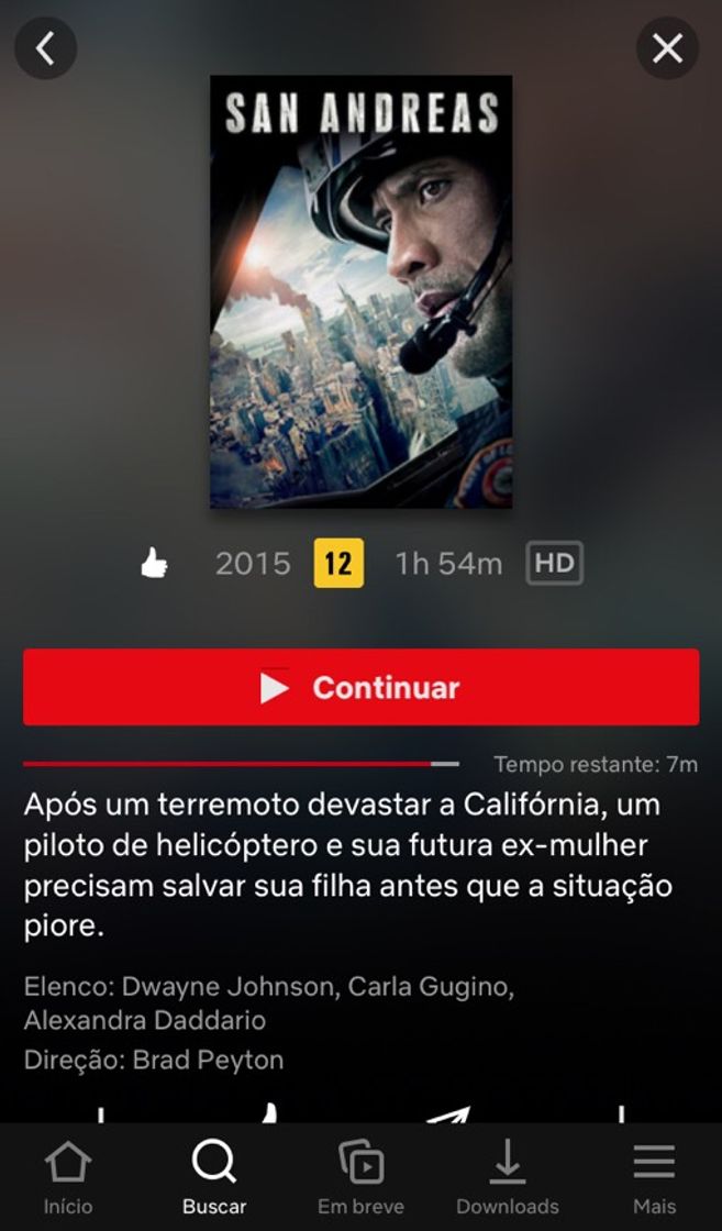 Movies Um super filme na Netflix “San Andreas” assistir lá 🔝