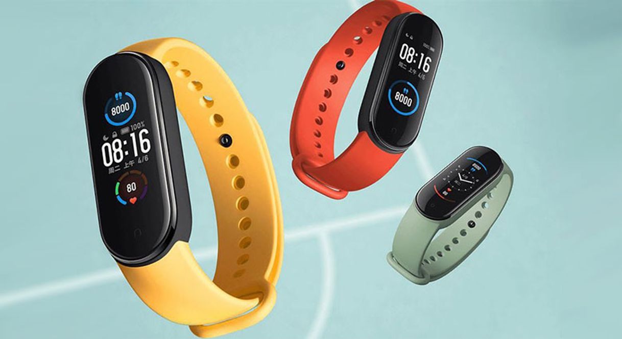 Productos Mi band 5 da Xiaomi