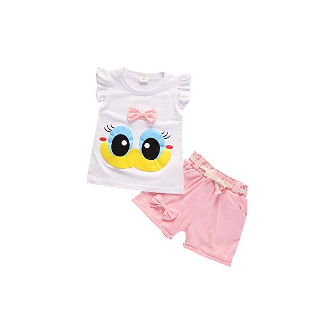 Product Ropa Bebe Niña Verano Fossen - 2PC/Conjuntos Dibujos Animados Camiseta sin Mangas