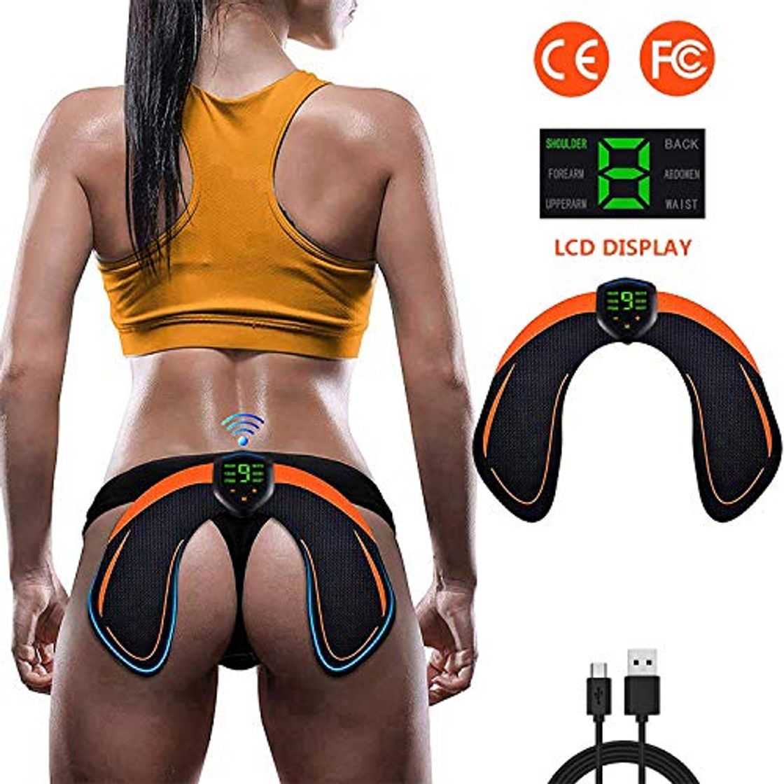 Social ZHENROG Electroestimulador Muscular Gluteos