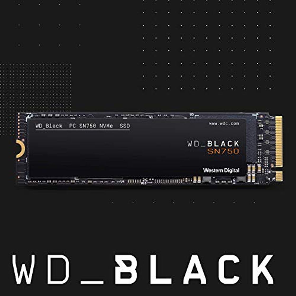 Products WD Black SN750 - SSD Interno NVMe para Gaming de Alto Rendimiento