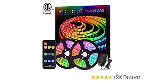 Sanwo Led Strip Lights Music Sync, 32.8ft/10m Dream ... - Amazon.com