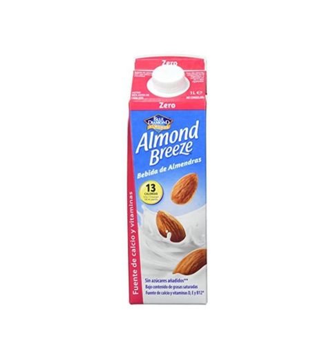 Almond Breeze Bebida de Almendra Zero - Paquete de 6 x 1000
