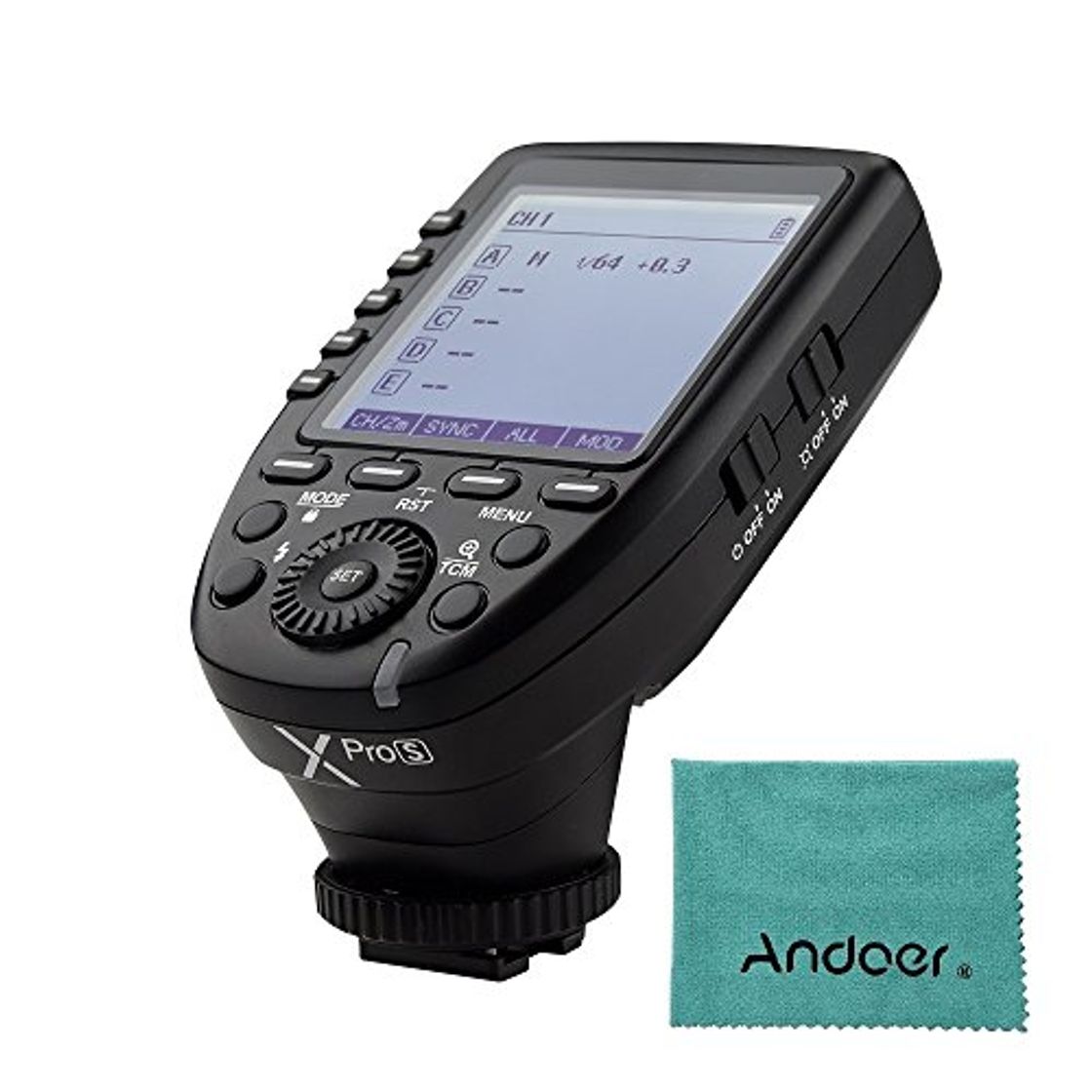 Lugar Godox XproS TTL Transmisor de disparador inalámbrico compatible con TTL Autoflash 1