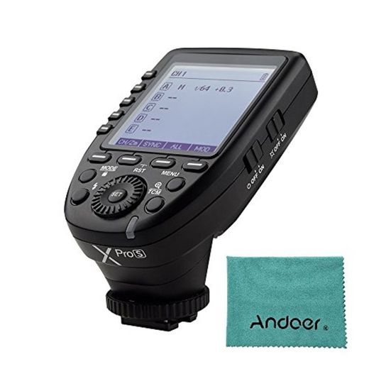 Godox XproS TTL Transmisor de disparador inalámbrico compatible con TTL Autoflash 1