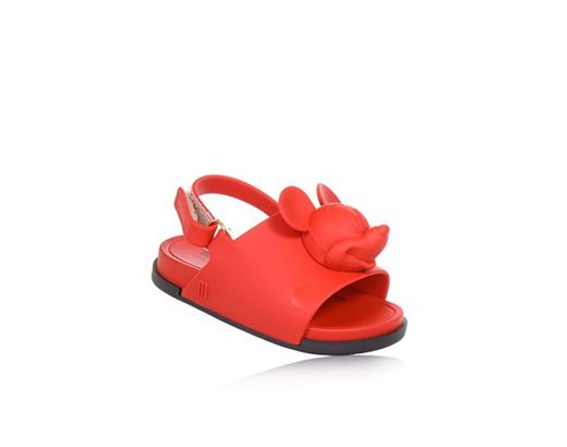 mini melissa beach slide sandal