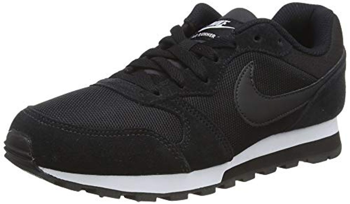 Social Nike MD Runner 2, Zapatillas de Running Mujer, Negro