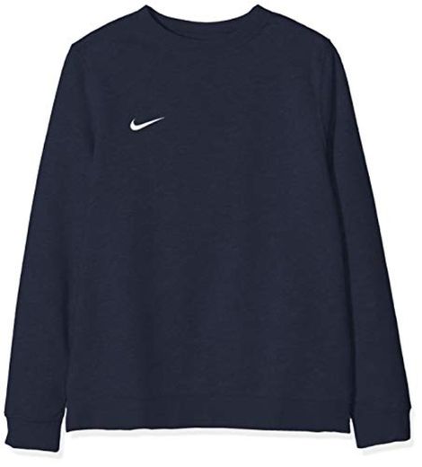 NIKE Y CRW FLC TM Club19 Sudadera, Obsidian