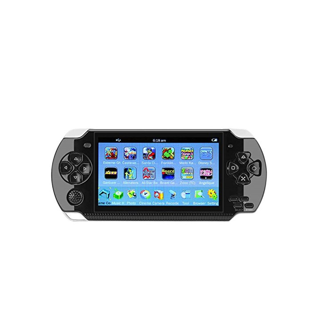 Social QUMOX 64Bit Consola de juegos de mano 4.3 pulgadas Built-in 650
