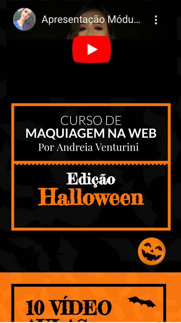 Fashion Maquiagem Halloween 