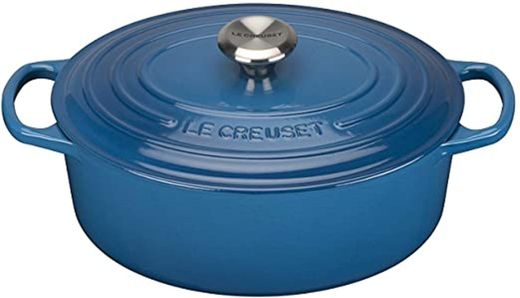 LE CREUSET Evolution Cocotte con Tapa, Ovalada, Todas Las Fuentes de Calor