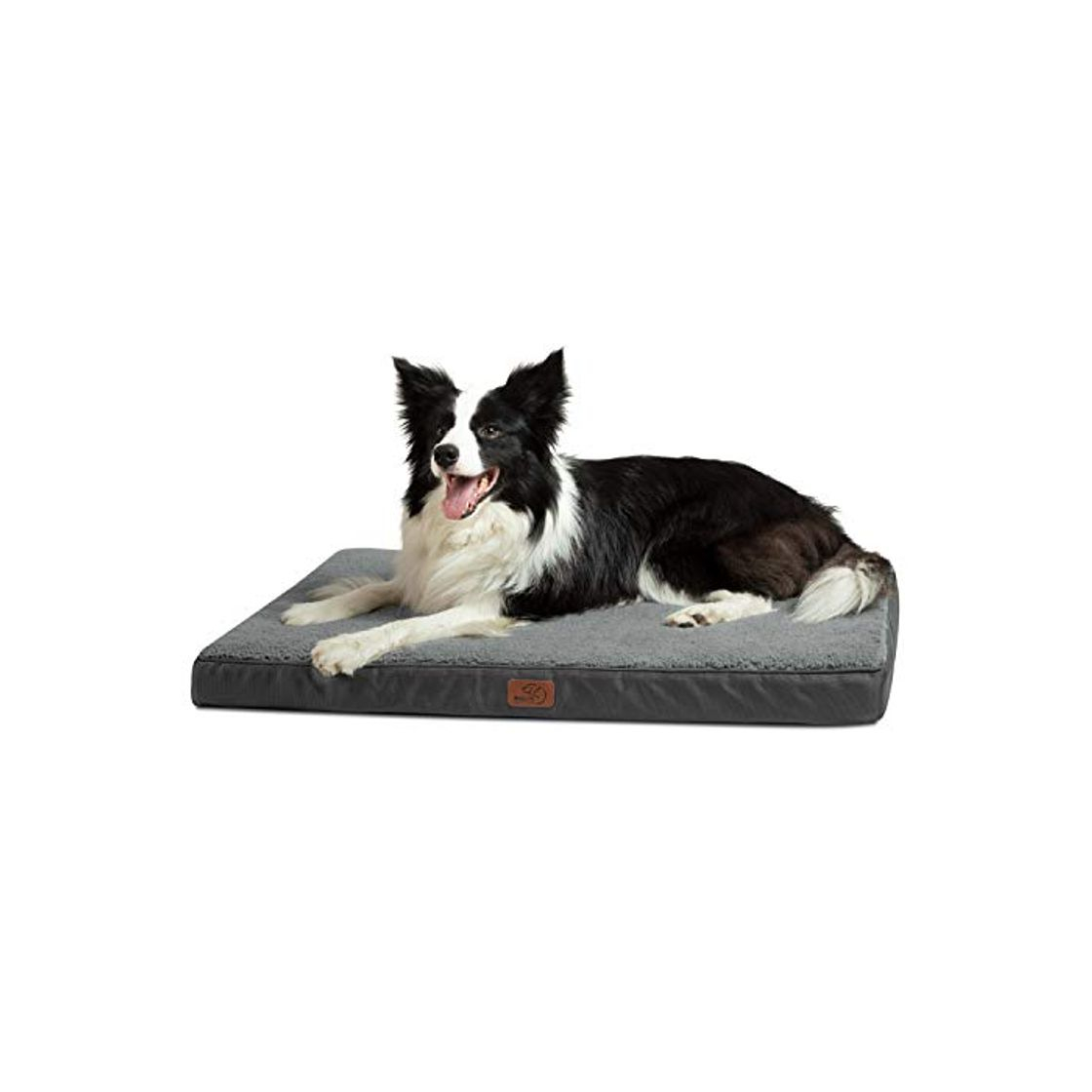 Producto Bedsure Cama Perro Grande Ortopédica - Colchón Perro Lavable Verano L