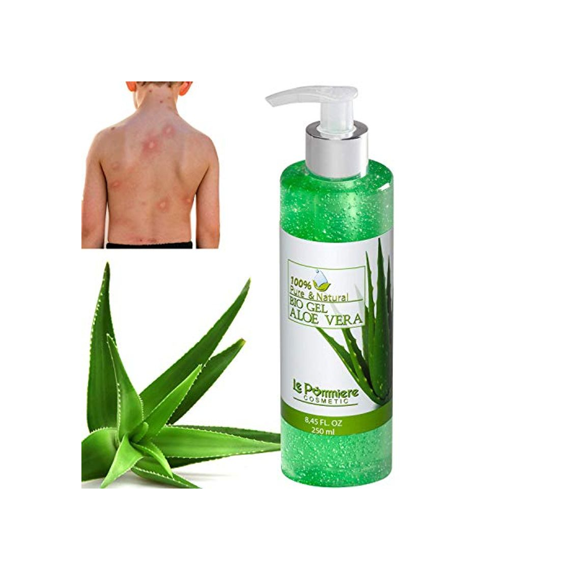 Social Bio Gel Aloe Vera 250ml Hidratante 100% natural