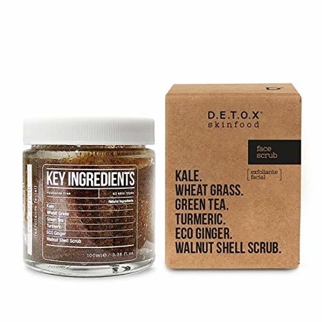 Beauty DETOX SKINFOOD FACE SCRUB 75ML