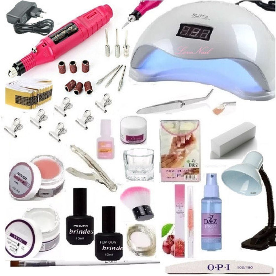 Social Kit manicure e alongamento 