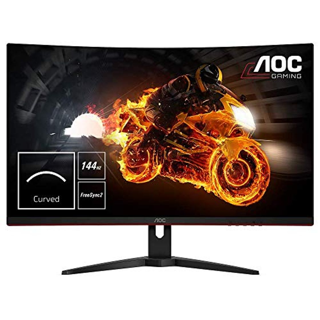 Social AOC C32G1 - Monitor Gaming Curvo de 32" con Pantalla Full HD
