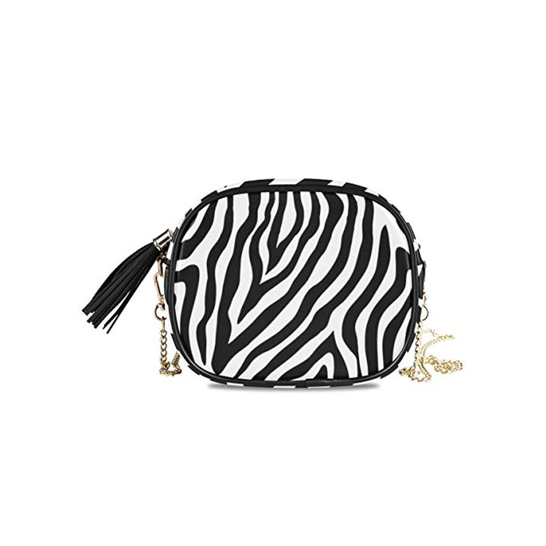 Producto QMIN - Bolso bandolera con diseño de cebra