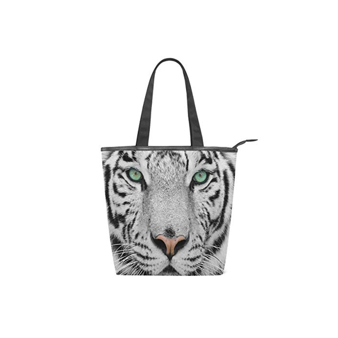 Producto Bolso de Lona para Mujer con diseño de Tigre Blanco