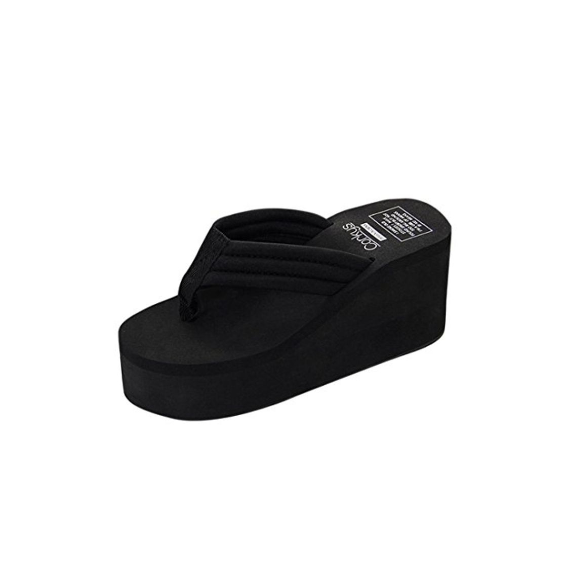 Social Chanclas Plataforma Sandalias de Mujer y niña, QinMM Verano Zapatos de Playa