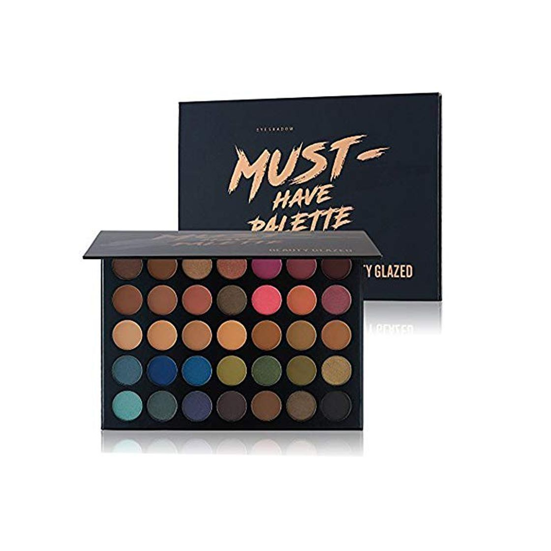 Social Beauty Glazed Paleta De Sombras De Ojos Profesionales