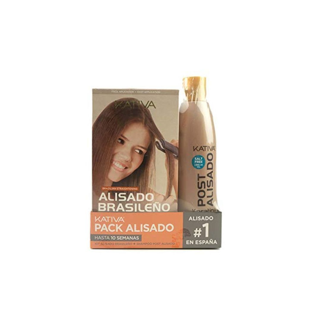 Social Kativa Brasileño Pack con Kit de Alisado y Champú