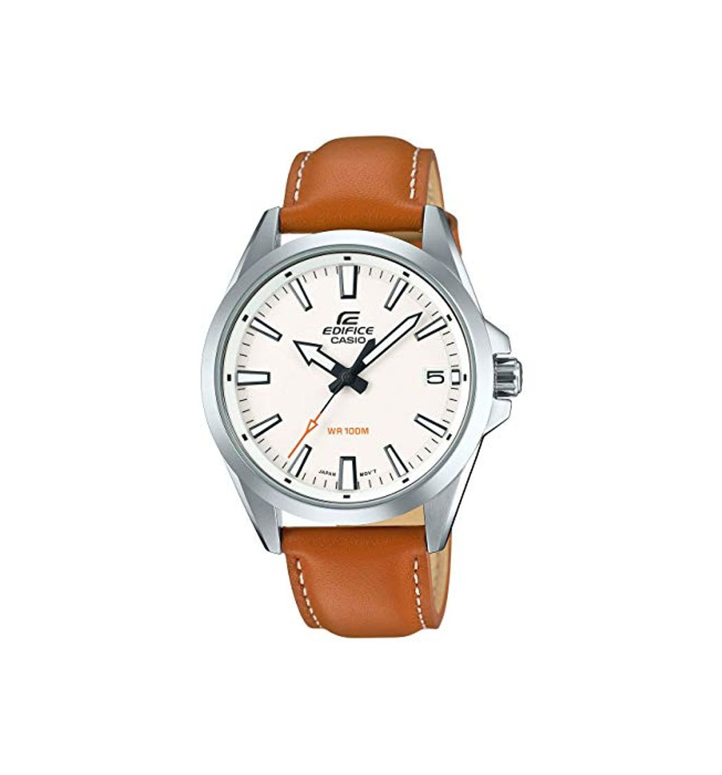 Social Casio EDIFICE Reloj en caja sólida de acero inoxidable
