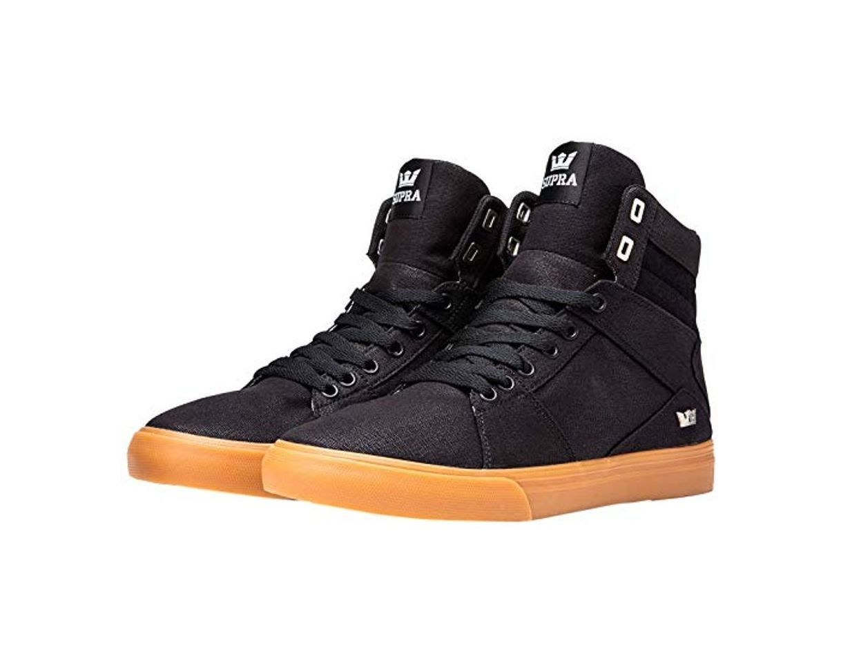 Moda Supra Aluminum, Zapatillas de Skateboard Unisex Adulto, Negro