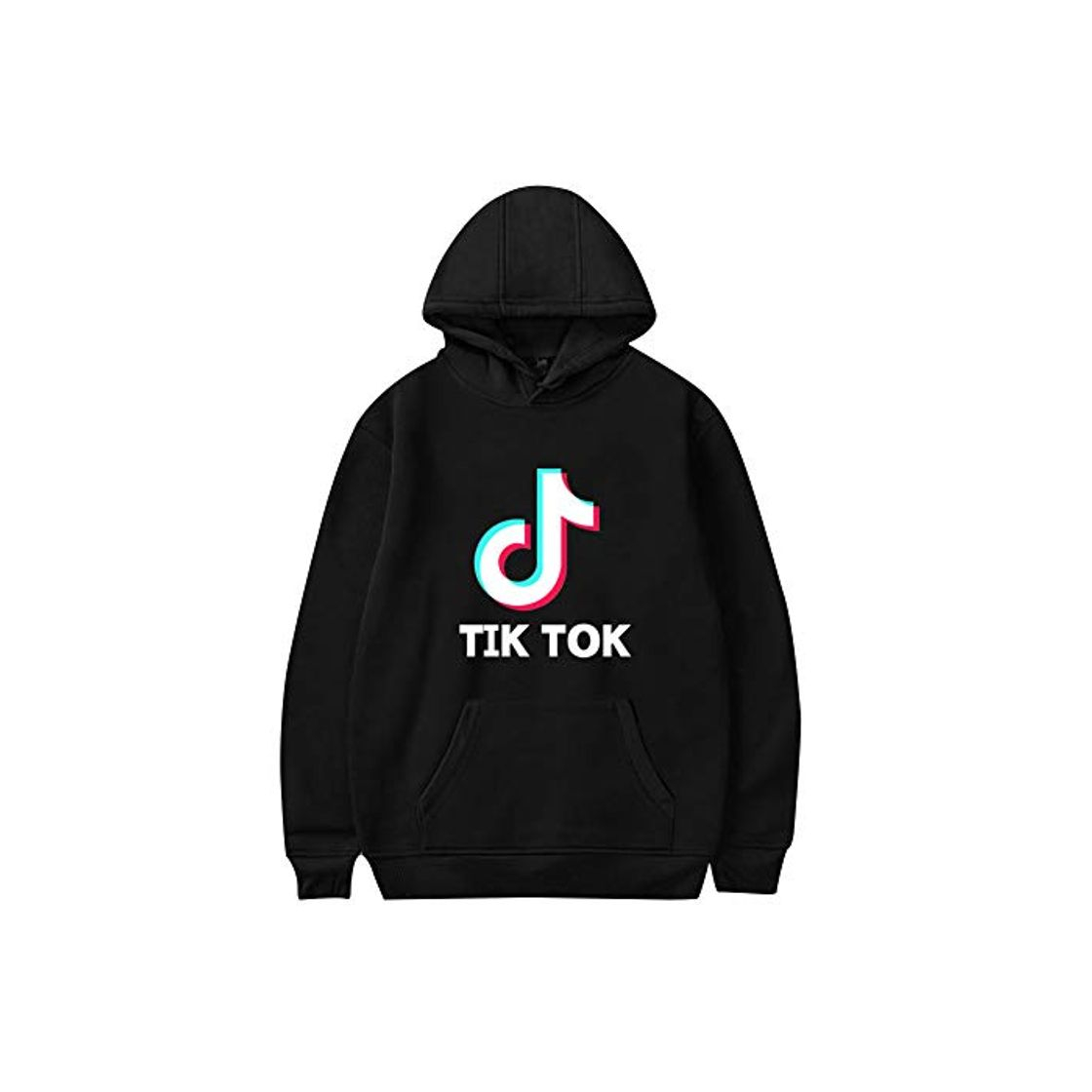 Product TIK Tok Sudadera con Capucha Unisex Camisa Cuello Redondo Blusa Manga Larga Camisetas Otoño Invierno Pullover Swag Hoodie Sweatshirt Baggy Jumper Top Harajuku Sueter Jersey Shirt C00605WY021XL