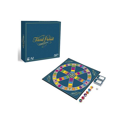 Hasbro Trivial Pursuit Classic Edition Niños y Adultos Juego Educativo - Juego