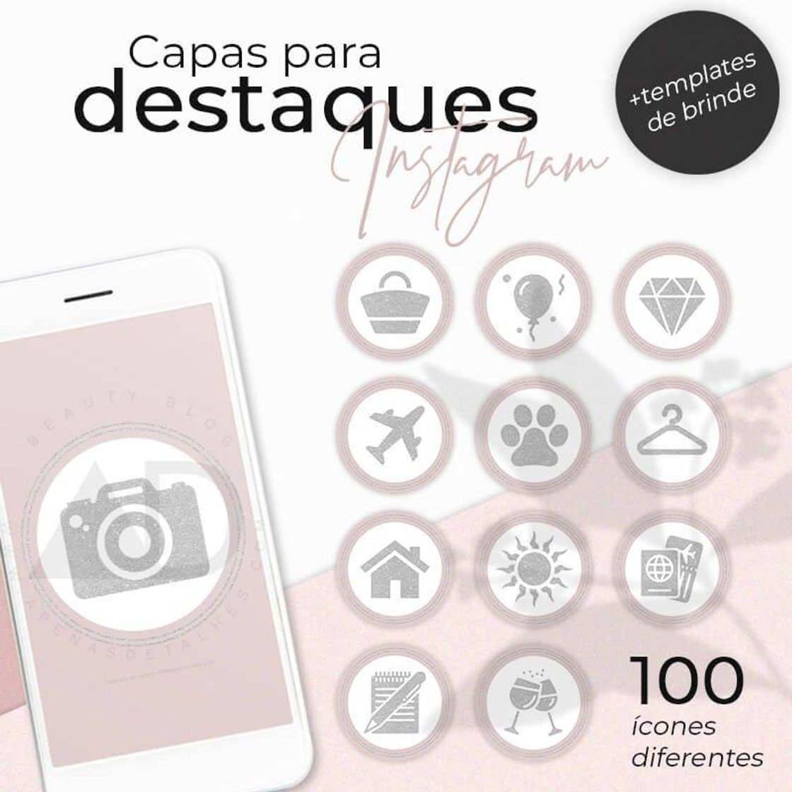 Moda 100 capas para destaques do Instagram