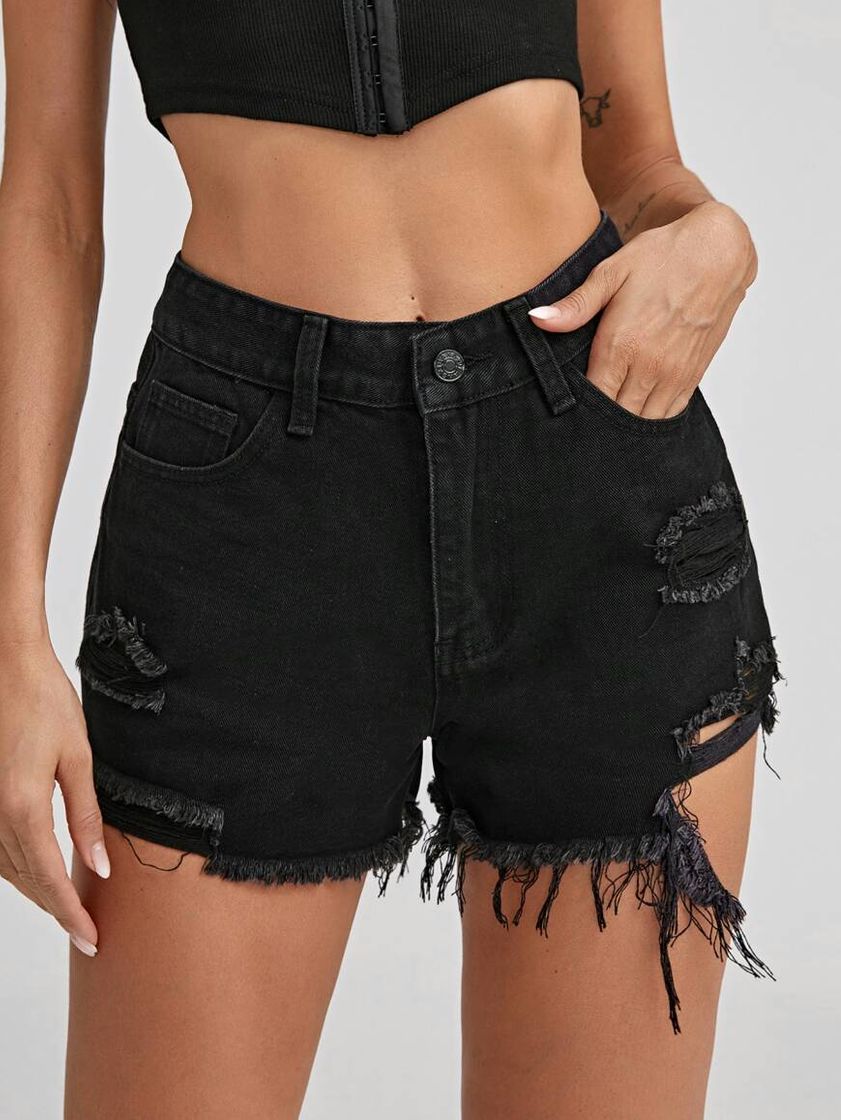 Moda Short jeans simples 