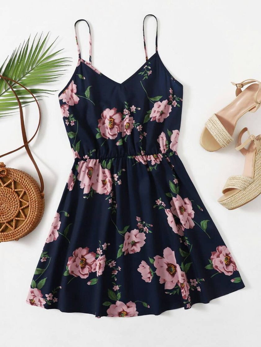 Moda Vestido boho floral 