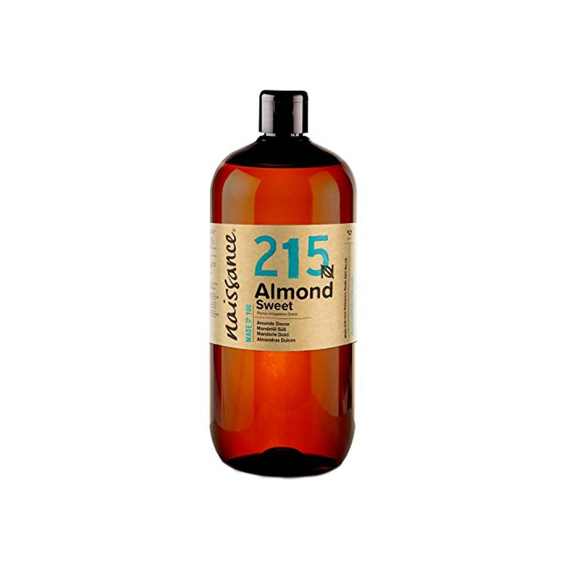 Social Naissance Almendras Dulces Puro 1 Litro – Vegano