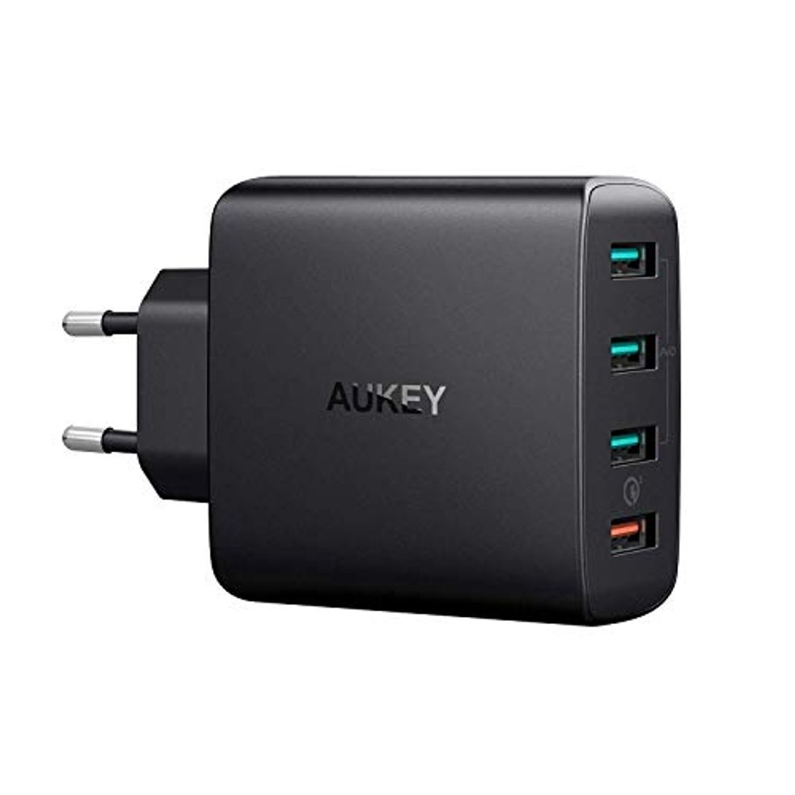 Lugares AUKEY Quick Charge 3.0 Cargador Móvil 4 Puertos 42W Cargador de Pared