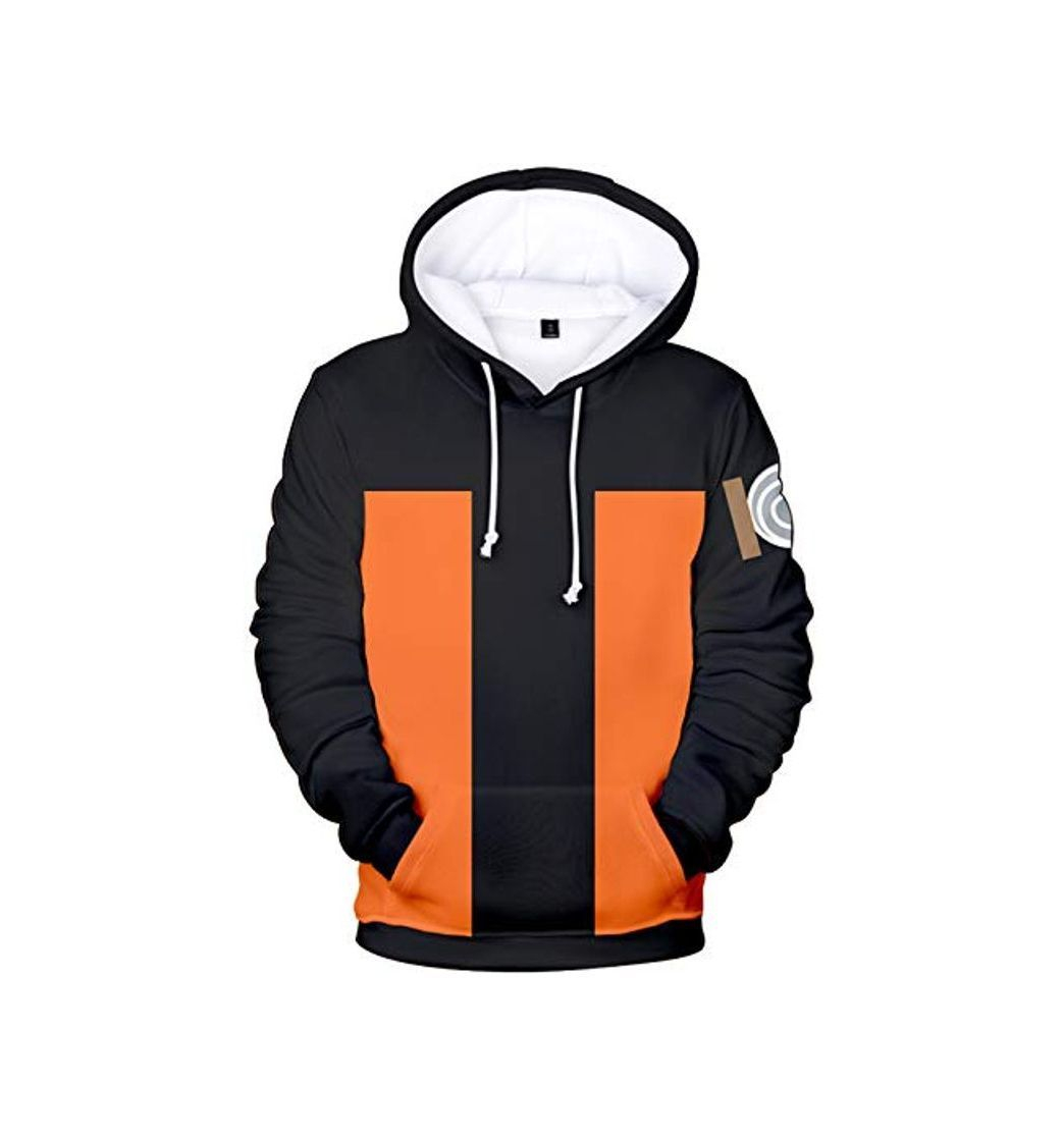 Social JOAYIN Chico Hombres Naruto Sudaderas con Capucha Impresión 3D Anime japonés Ropa