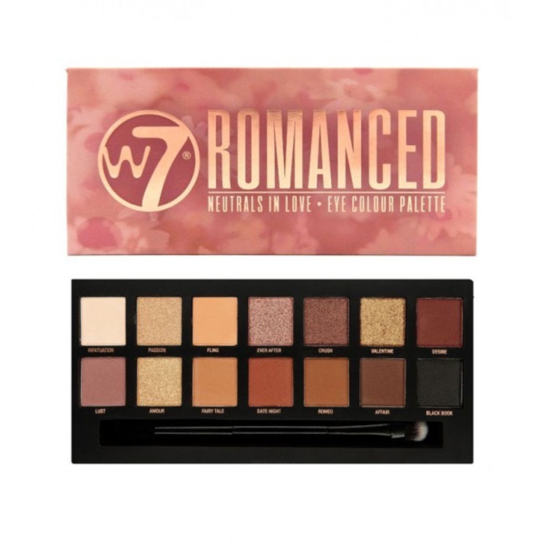 Social Paleta de sombras Romanced W7