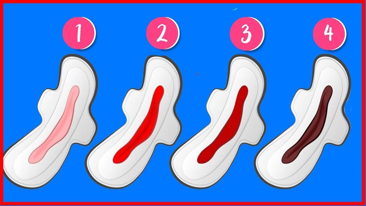 Social ¡Atención mujeres! El color de tu sangre menstrual puede revelarte ...