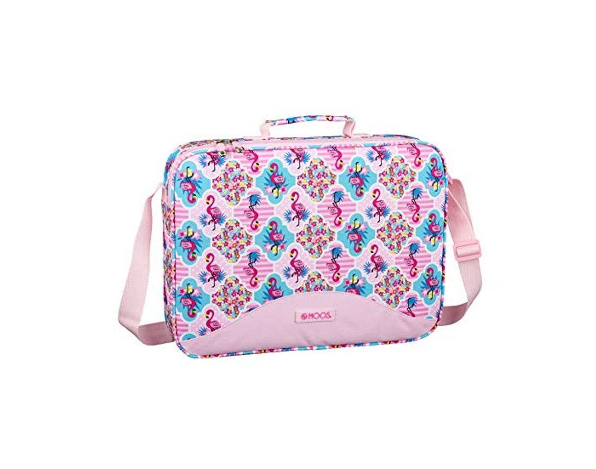 Product Moos  Flamingo Pink Oficial Cartera Extraescolares