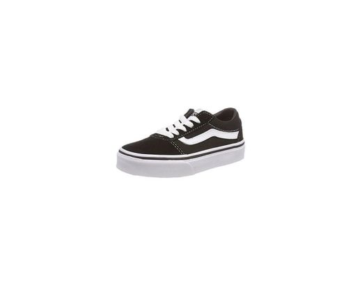 Vans Ward Suede/Canvas, Zapatillas Unisex niños, Negro